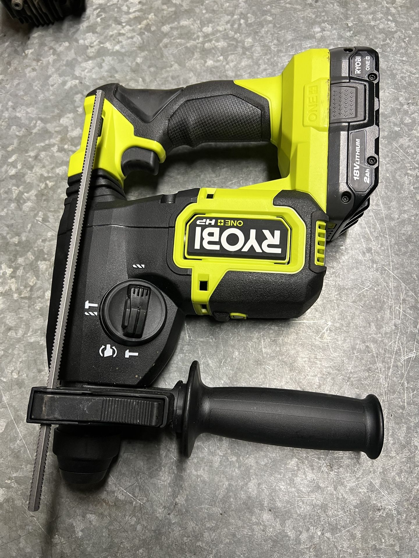 RYOBI hammer Drill And Battery New