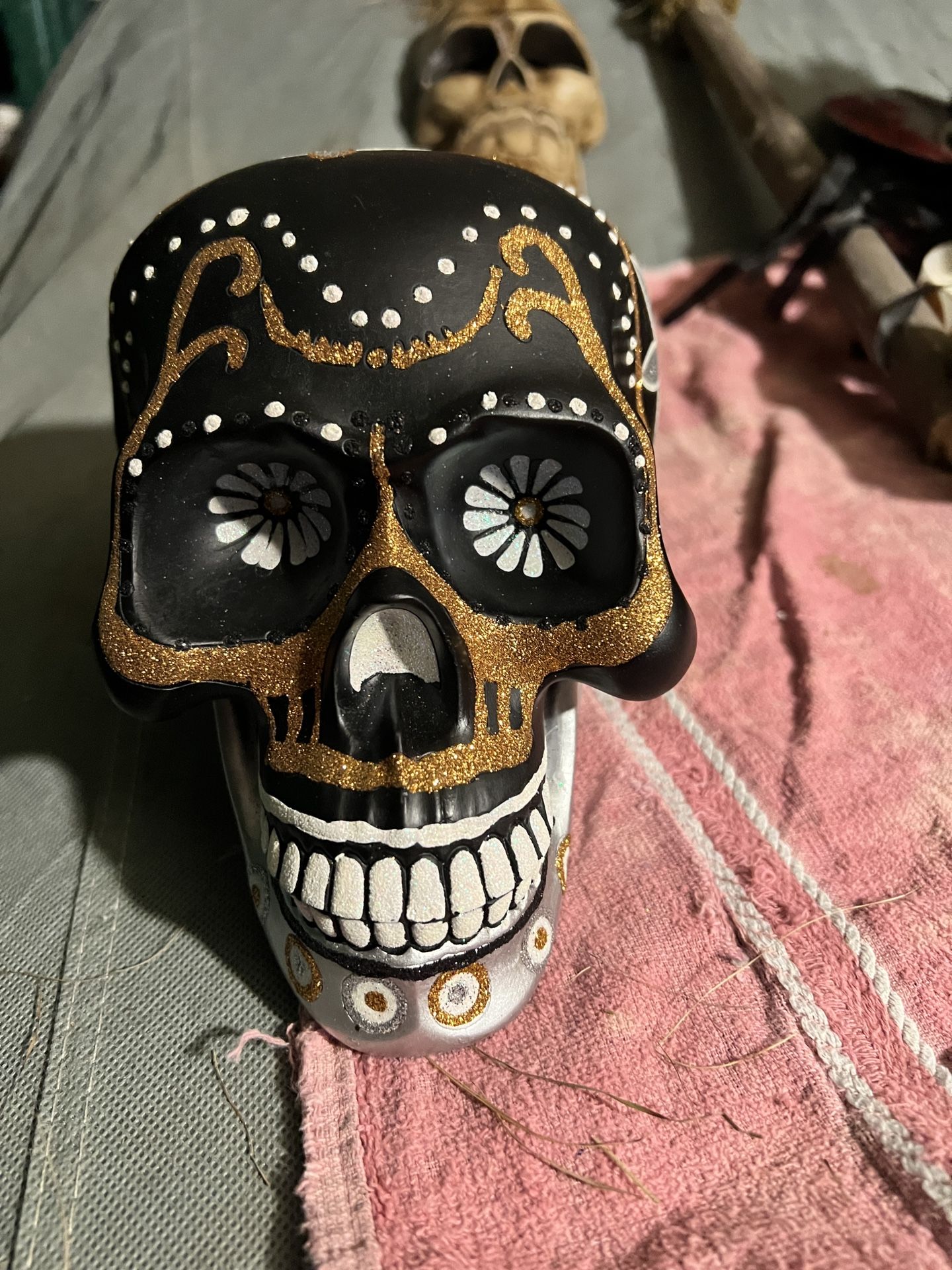 Halloween. Day Of The Dead Skull, Dia De Muertos Calavera