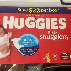 New Huggies Diapers.