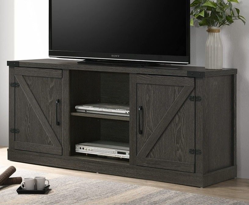 Salma Gray TV Stand