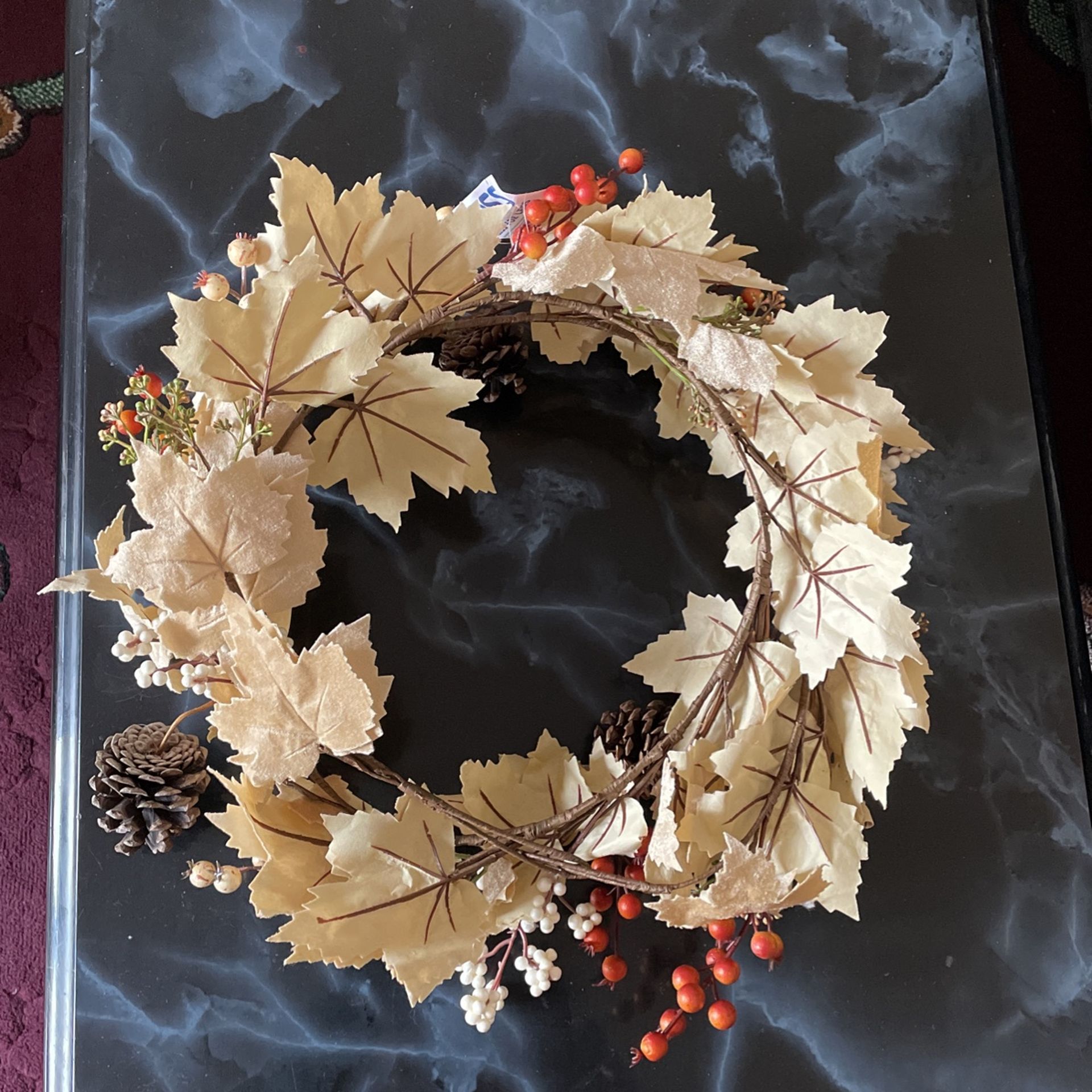 Fall Decoration Wreath