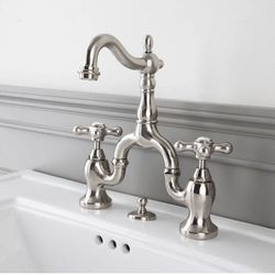 New Luxury Bridge Style Sink Faucet 