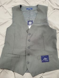Men's Charcoal Vest