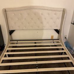 Full Size Bed. Used Less Than A Year. Assembly Instructions Included. 