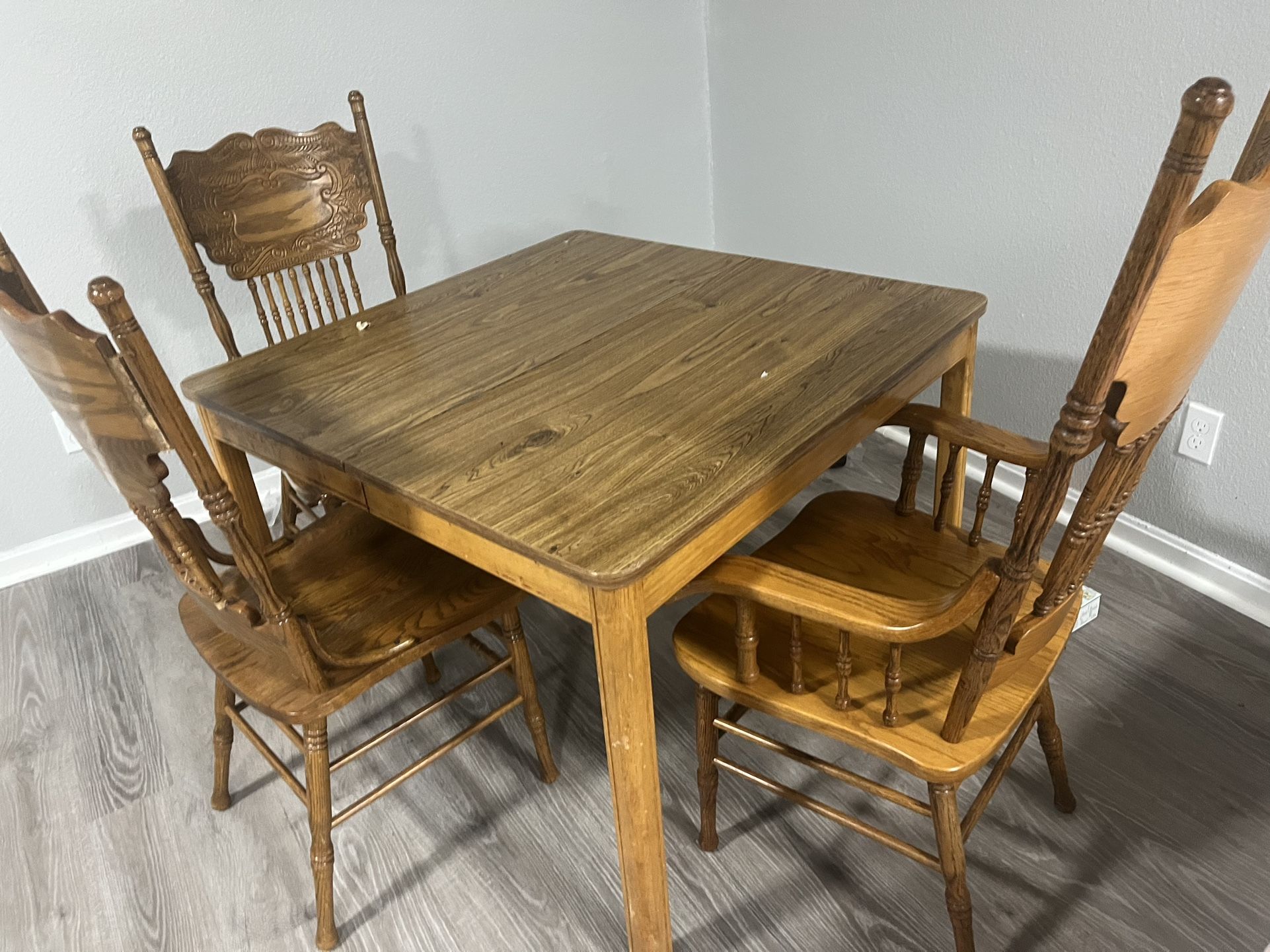 Kitchen Table Set + Free Ottoman 