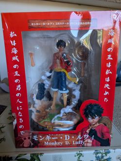 One Piece Monkey D Luffy PVC Model Dream Studio China Ver In Box In Stock 36cm 1/6