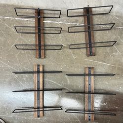 Wine Rack Wall Mounted for 12 bottles   (4 pieces)