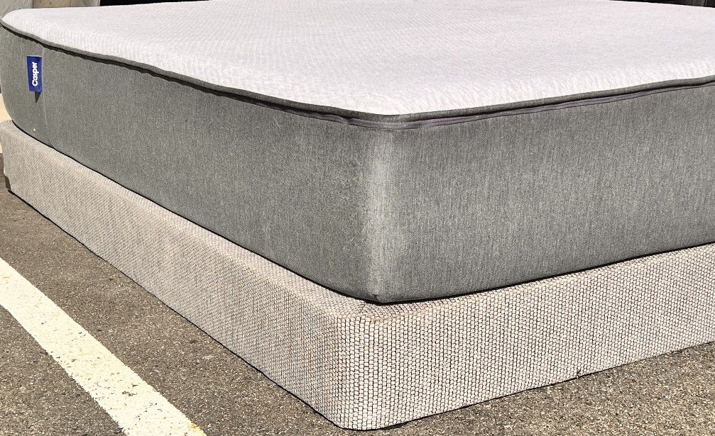 Queen Casper Mattress- Box Spring & Bed Frame Optional