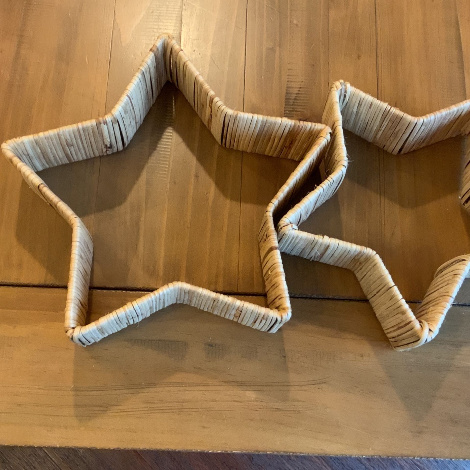 Straw Christmas Stars