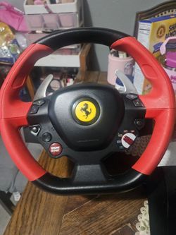 Racing Wheel.PEDAL ..Ferrari 458 Spider