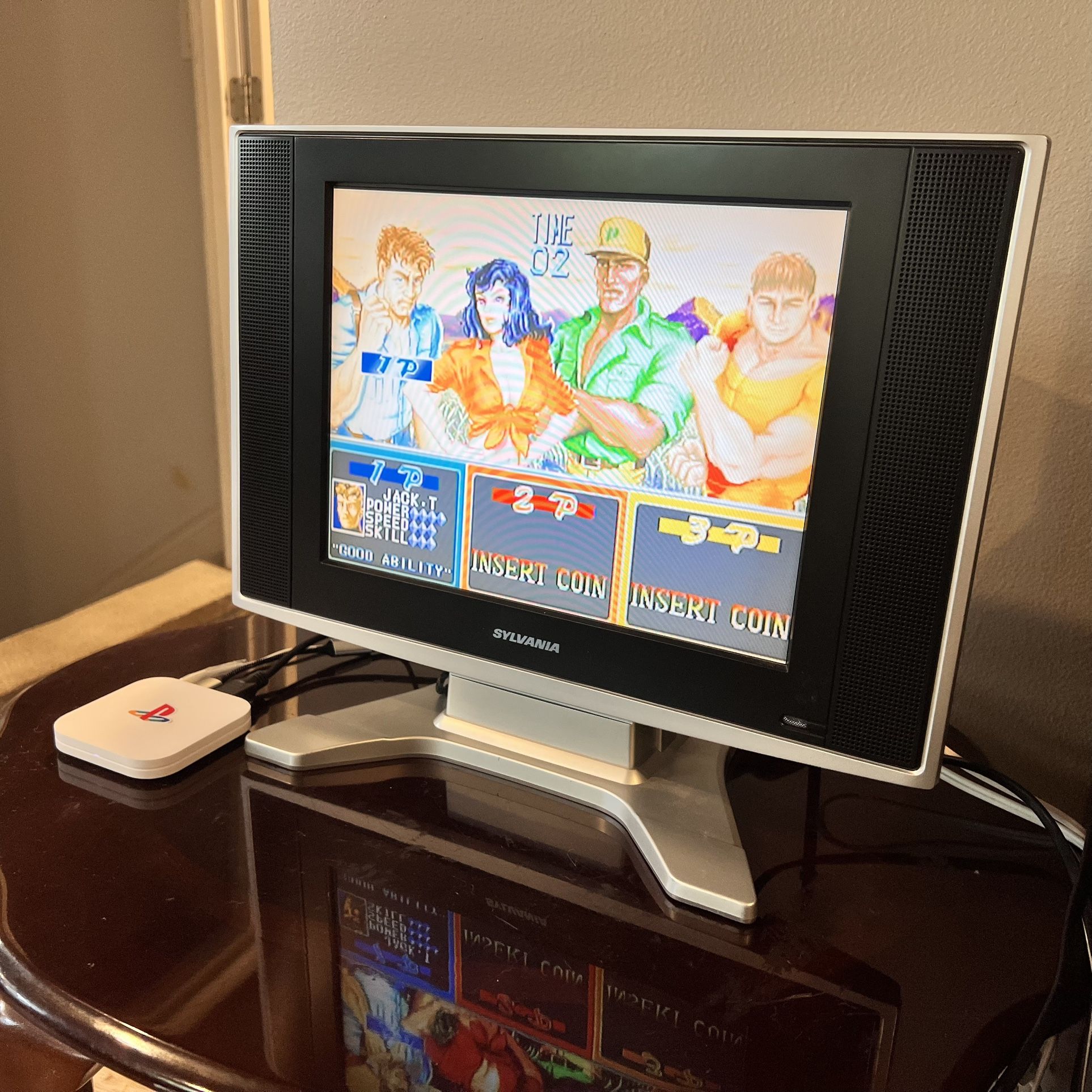 SYLVANIA SSL15D6 15in 4:3 LCD TV built-in dvd player