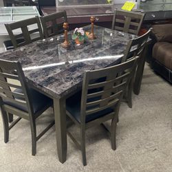 Brand New Dining Table W/ 6chairs On Sale Read Description 