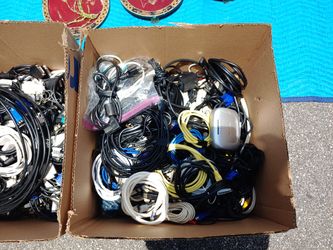 2-Boxes of All Types of Electrical Cords