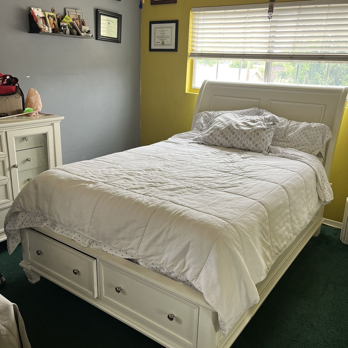 Full Size bed - All Wood - $250