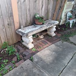 Vintage antebellum Garden  Bench