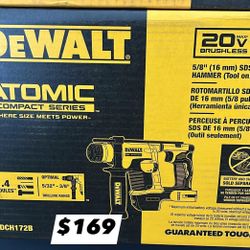 Atomic Rotary Hammer Dewalt Only