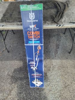 Husqvarna max! Combi switch! Edger!