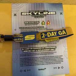 SKYLINE 2026 WRISTBAND