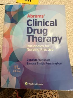 Abrams' Clinical Drug Therapy Textbook