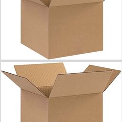 10 x 10 x 8 Inches Shipping Boxes, 20- Count