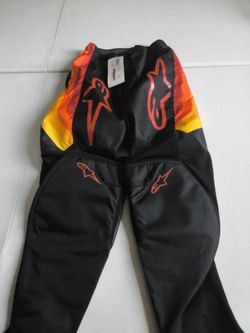 New official alpinestars motocross fluid corsa pants size 28