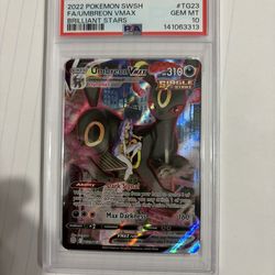 PSA 10 Umbreon VMAX #TG23 Pokemon Brilliant Stars