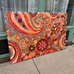 Vintage Pier 1 Imports Artwork Agnes Saint Leger