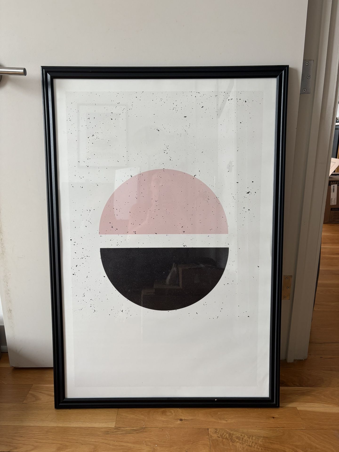 Minimalist Geometricf / Abstract Wall Art – Framed (Large)