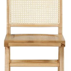 French Cane Dining Chairs – Set of 4 – NEW – Retail $400