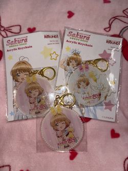 Cardcaptor Sakura Acrylic Keychain Round 1 Arcade Exclusive