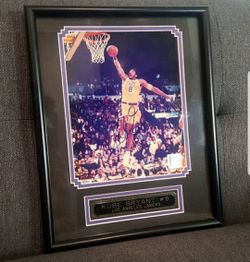 Autographed Kobe Bryant Picture