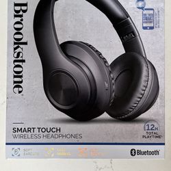 Headphones Bluetooth Smart Touch By Brookstone 