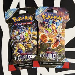 Pokemon Stellar Crown Booster Pack