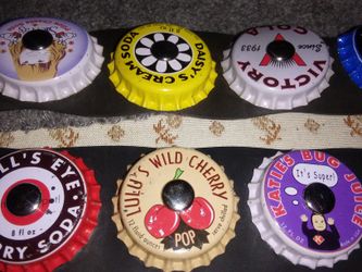 Nice 54"Soda Bottle Cap Collectible Belt