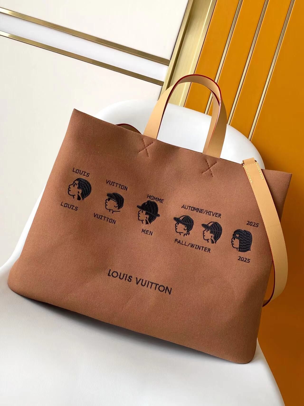 A classic women's shoulder bag
