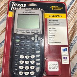Texas Instruments calculator TI-84 plus