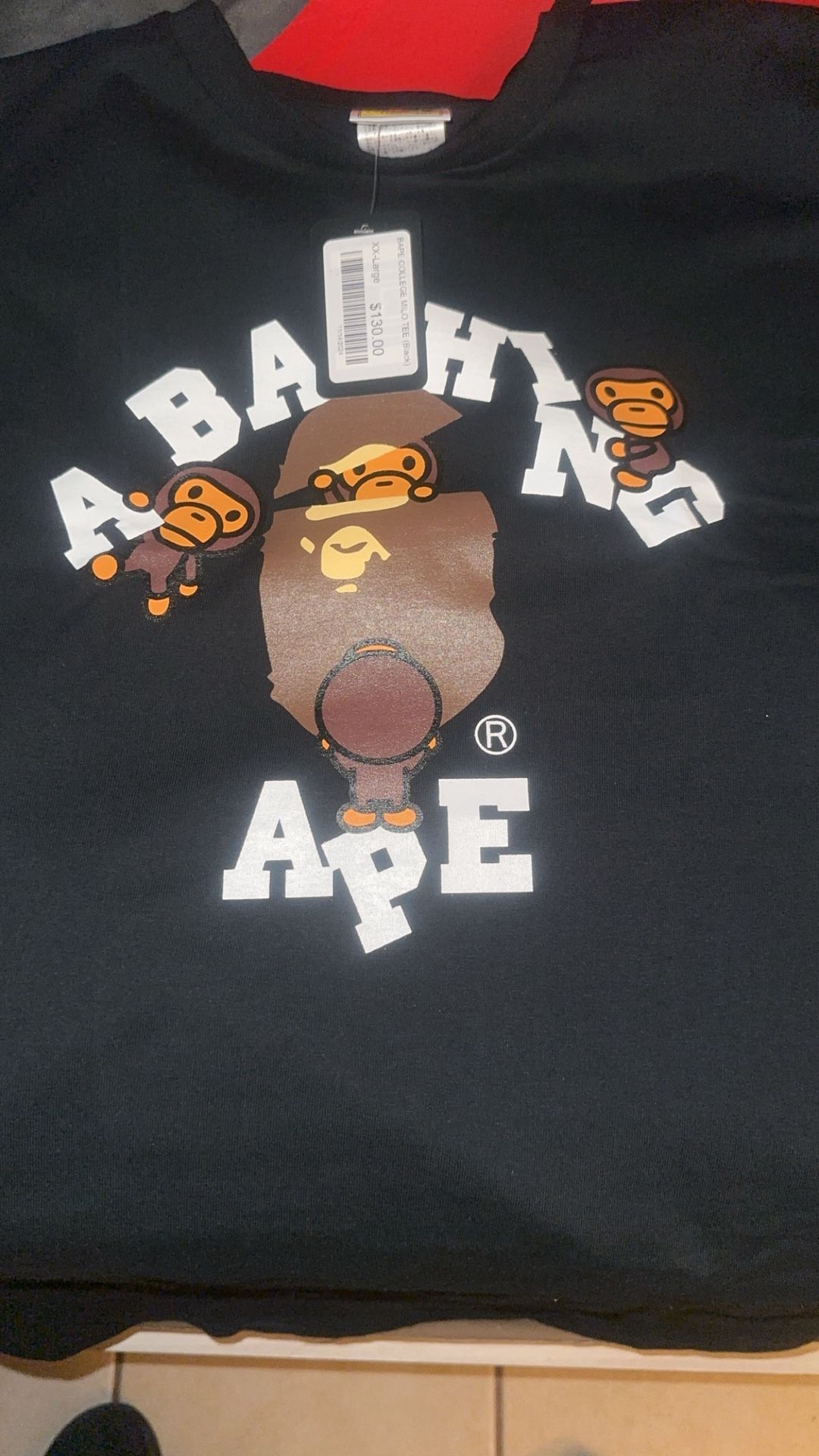 Bape Shirt 2XL Runs small