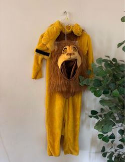 Disney Lion King Mufasa Kids Costume size M