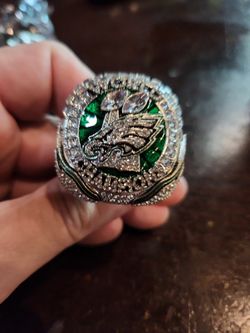 24 Eagles Hurts Championship Replica Ring Not Official