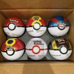 Pokemon TCG Pokeballs 6 Pack