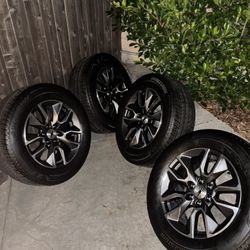 Truck Rim And Tire Set 