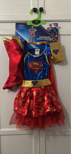 New !!Supergirl Child Costume Size Medium