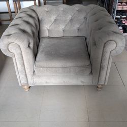 Gray Loveseat (2)