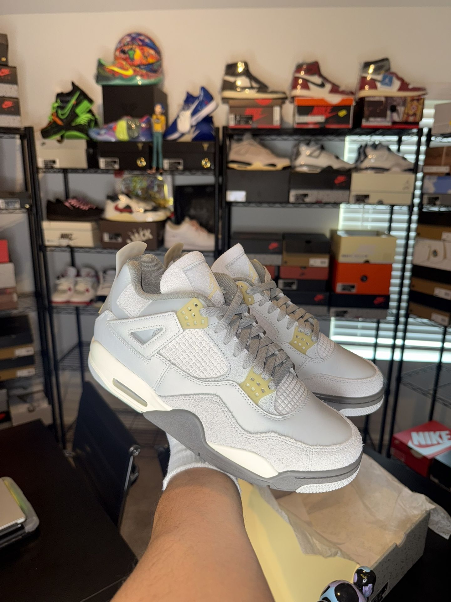 🔥 Air Jordan 4 Craft SE “Photon Dust” 🔥 Size 9.5 Men’s - $187