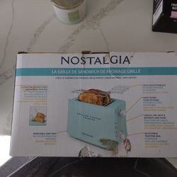 Nostalgia Grilled Cheese Sandwich Toaster 