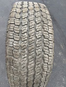 Single (1) 265 70 16 Goodyear Wrangler Territory AT Tire