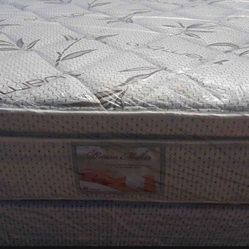 Brand New Full Size Pilllowtop Mattress Included Box Spring 