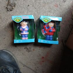 2 Cabbage Patch Kids Ornaments