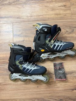 Rollerblade EVO 08 ALU Men’s Inline Skates US 11 Black/Gray