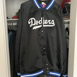 Dodgers Black Jacket 3XL 